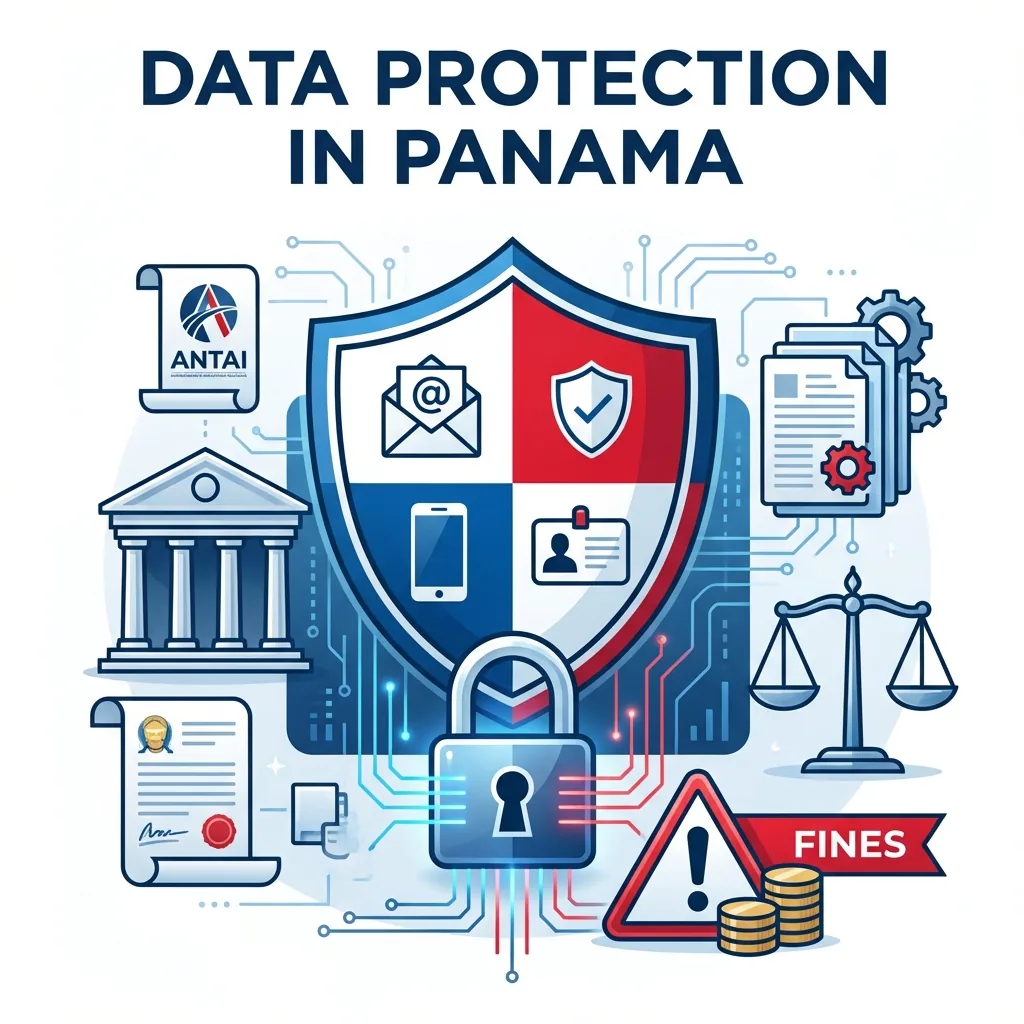 Multas de hasta B/.100,000 por Datos Personales en Panamá (Ley 81)