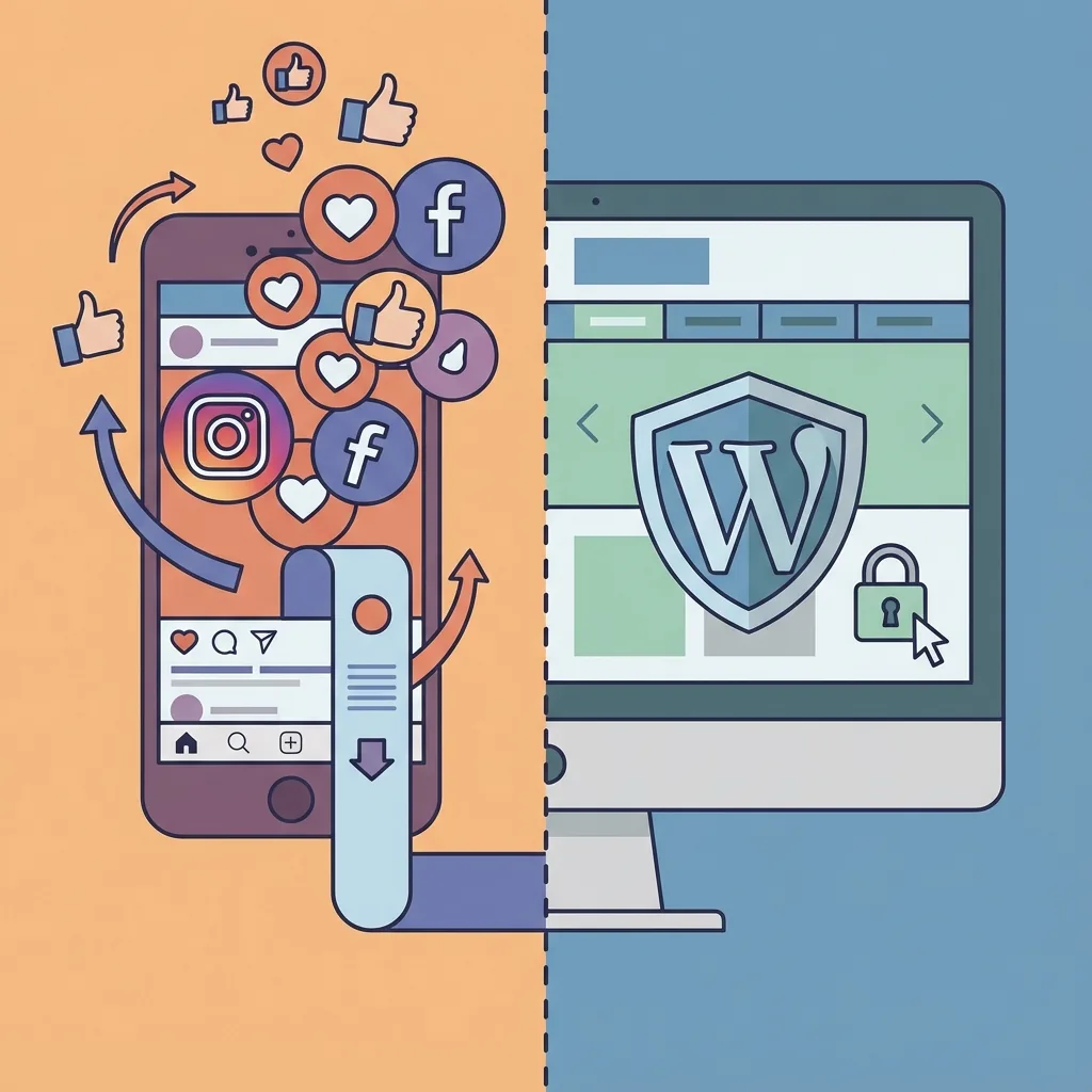 Redes Sociales vs Página Web: ¿Qué Necesita tu Negocio en Panamá?